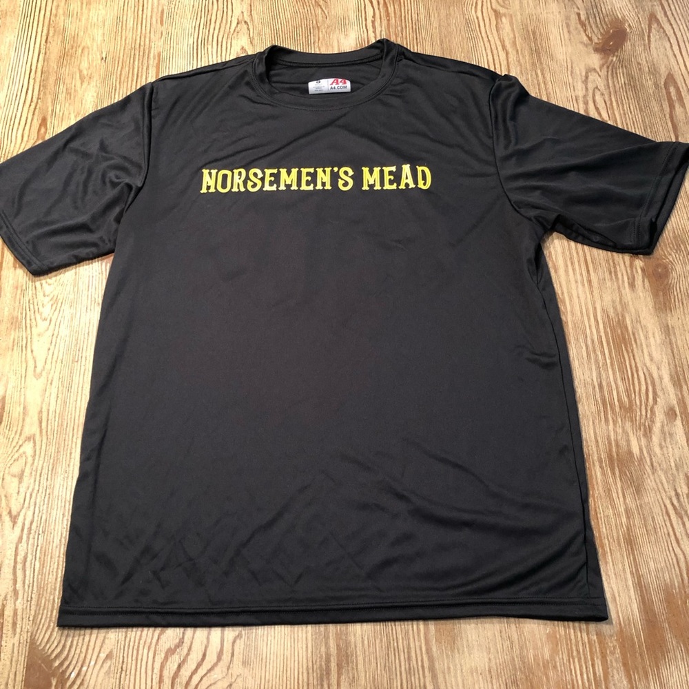NORSEMEN’S MEAD BRAND T-SHIRT BLACK SMALL AP2AP 19